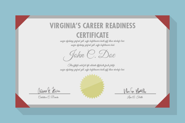 Virginia's Career Readiness Certificate